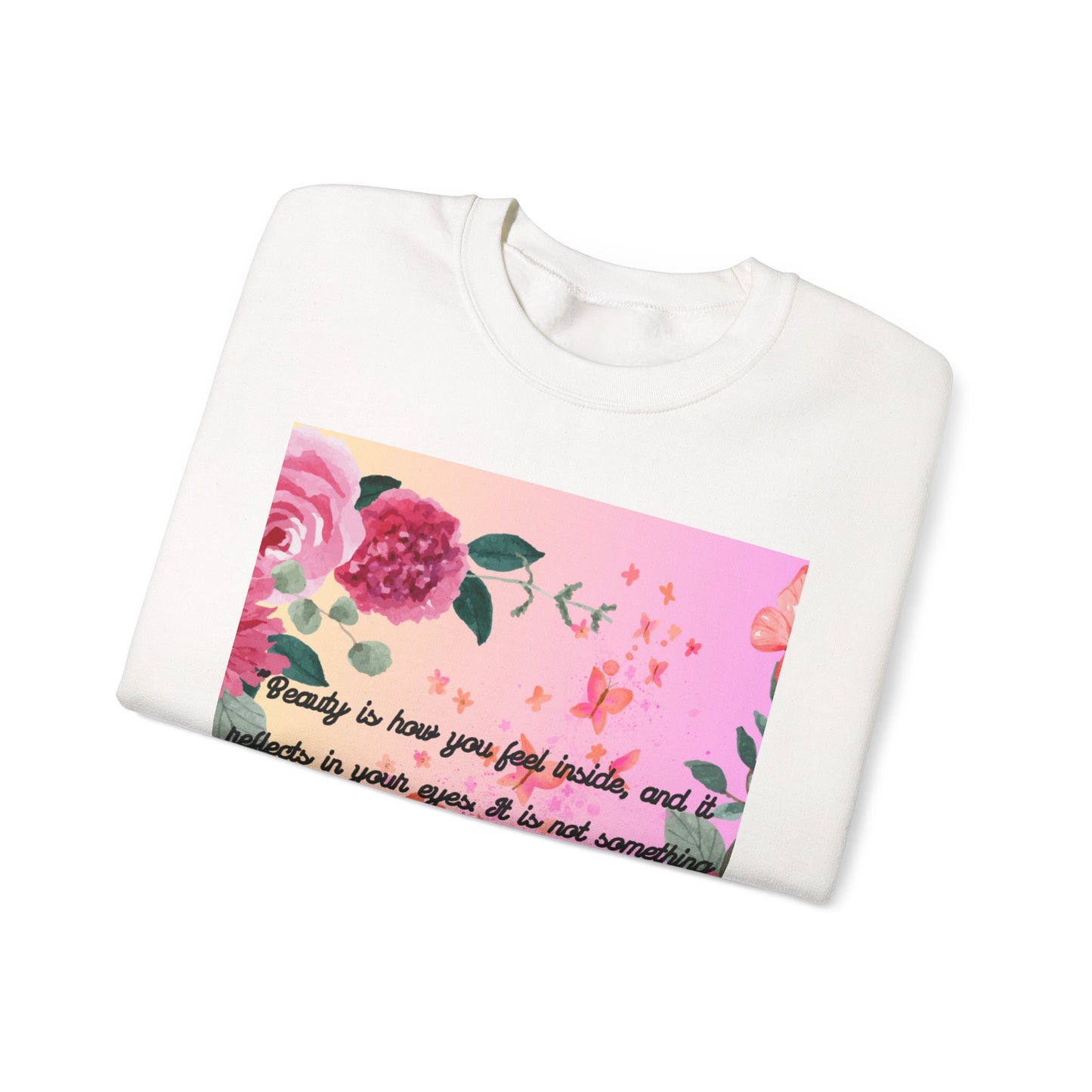 Floral Butterfly Sweatshirt