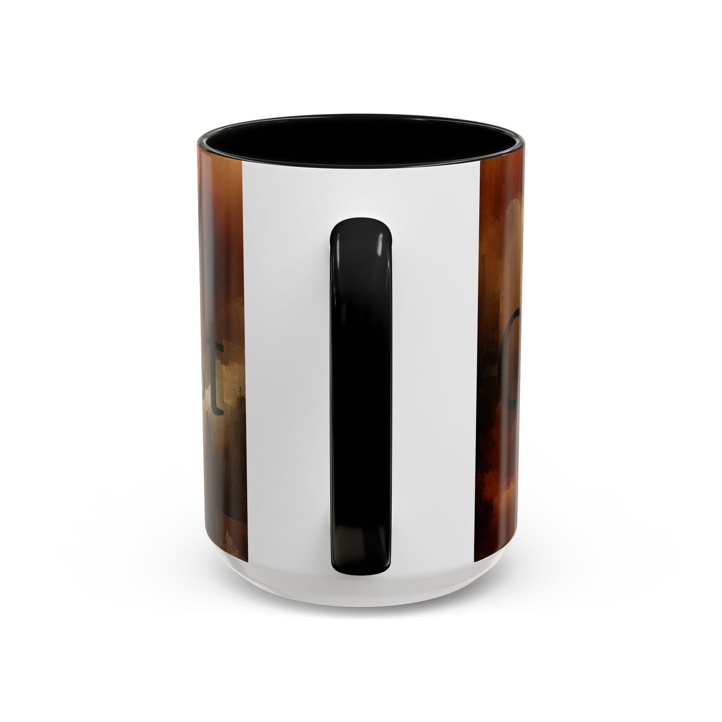 Coffee First Accent Mug | Inspirational Drinkware, Cozy Vibes, Perfect Gift for Coffee Lovers, Home & Office Decor, Funny Mug