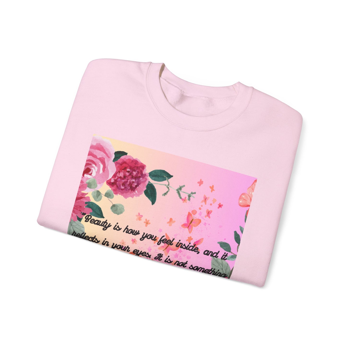 Floral Butterfly Sweatshirt