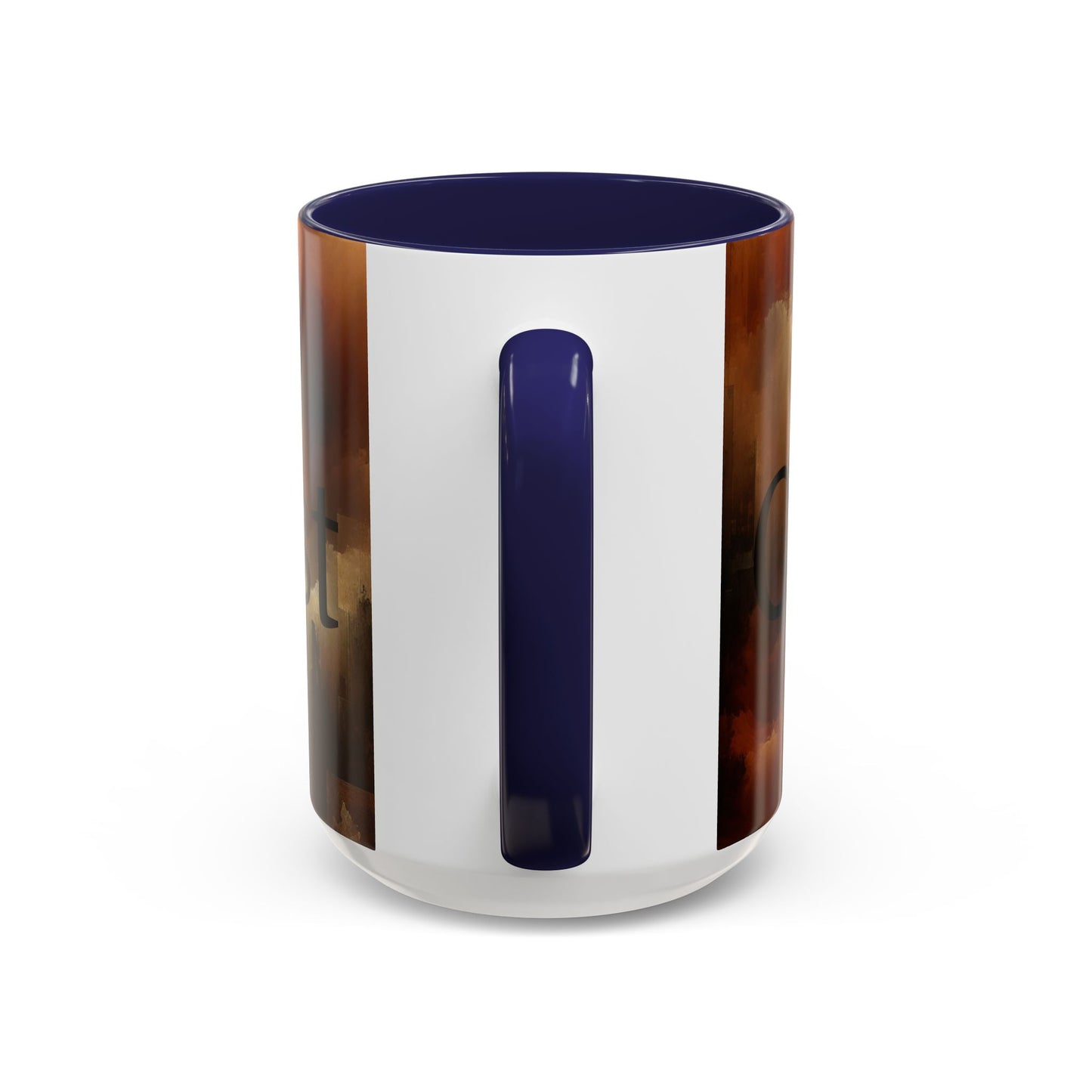Coffee First Accent Mug | Inspirational Drinkware, Cozy Vibes, Perfect Gift for Coffee Lovers, Home & Office Decor, Funny Mug