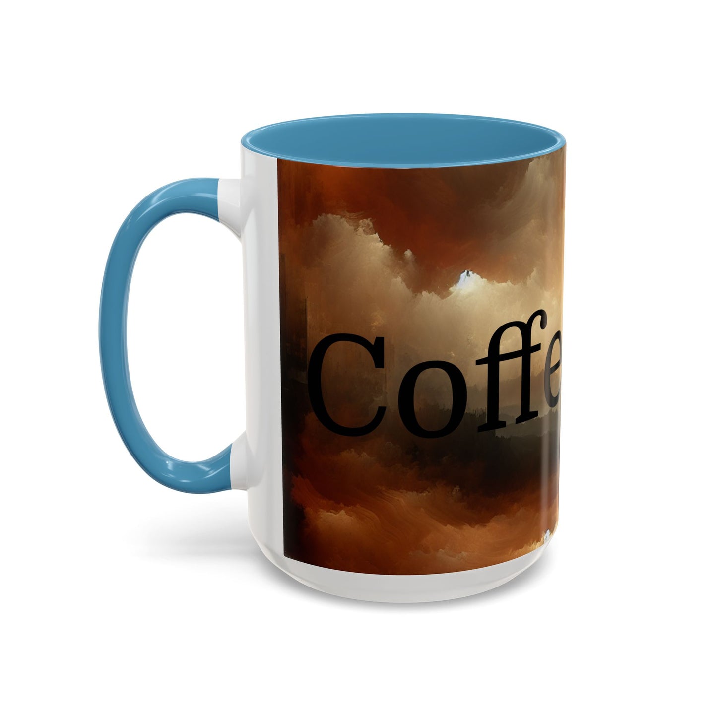 Coffee First Accent Mug | Inspirational Drinkware, Cozy Vibes, Perfect Gift for Coffee Lovers, Home & Office Decor, Funny Mug
