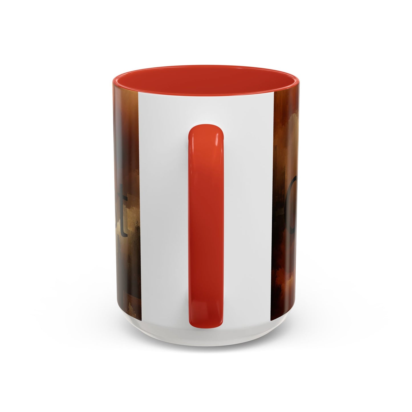 Coffee First Accent Mug | Inspirational Drinkware, Cozy Vibes, Perfect Gift for Coffee Lovers, Home & Office Decor, Funny Mug