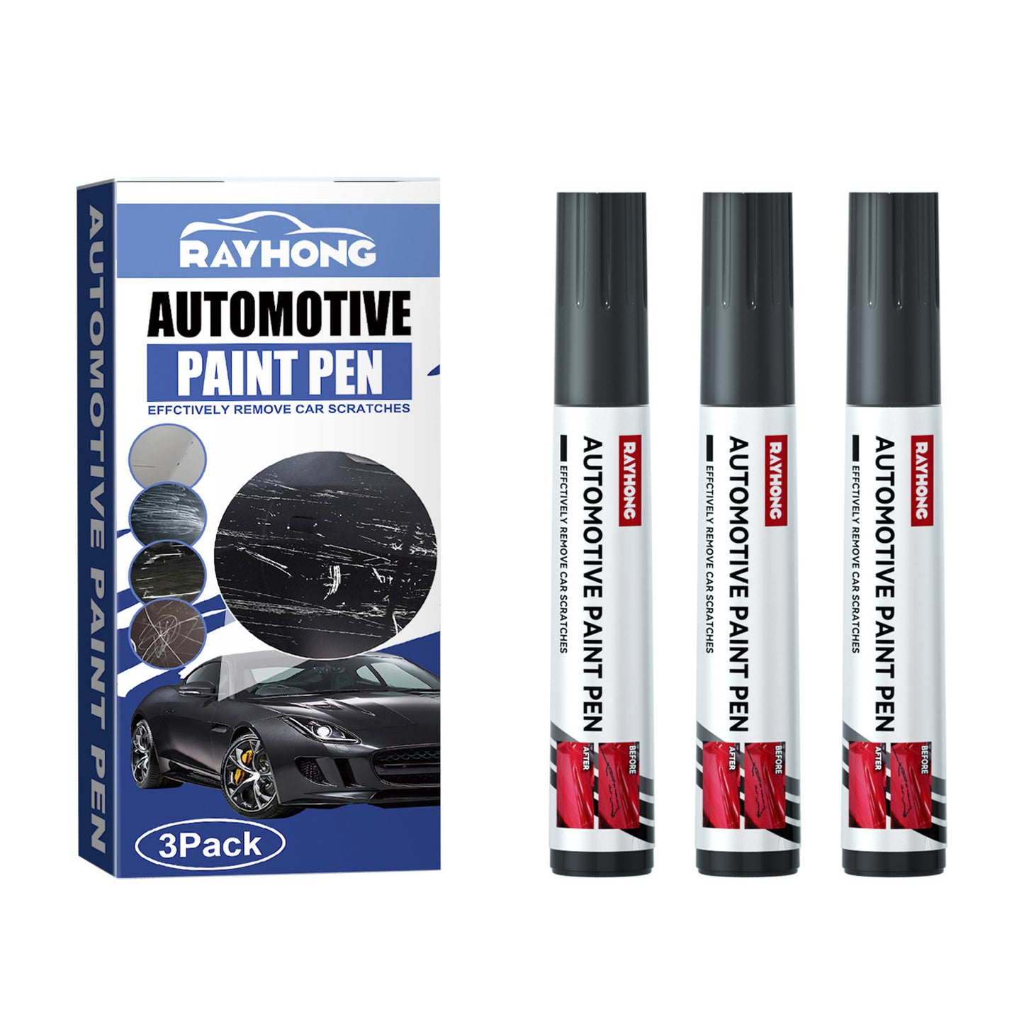 Minimalist Car Paint Scratch Repair Pen