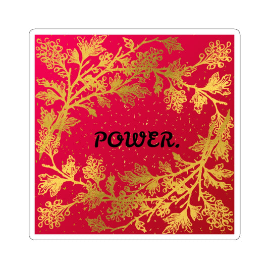 Empowering Kiss-Cut Stickers, Motivational Decor, Inspirational Laptop Stickers, Gift for Her, Journal Accessory, Feminist Art