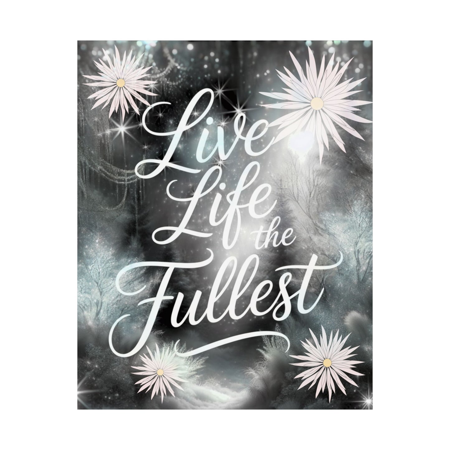 Inspirational Wall Art Poster, Motivational Home Decor, Typography Print, Gift for Her, Positive Quote, Modern Aesthetic