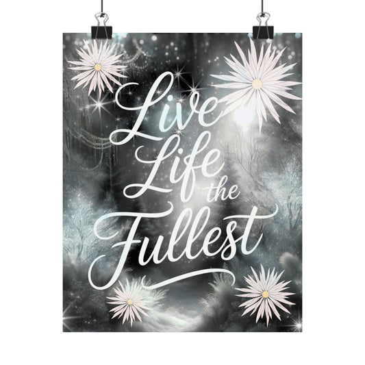 Inspirational Wall Art Poster, Motivational Home Decor, Typography Print, Gift for Her, Positive Quote, Modern Aesthetic