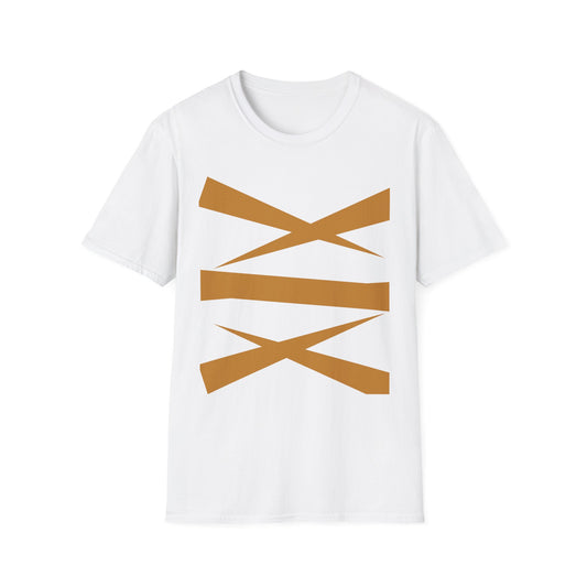 Trendy Unisex T-Shirt with Abstract Design, Casual Wear, Gift for Friends, Birthday Outfit, Artistic Apparel